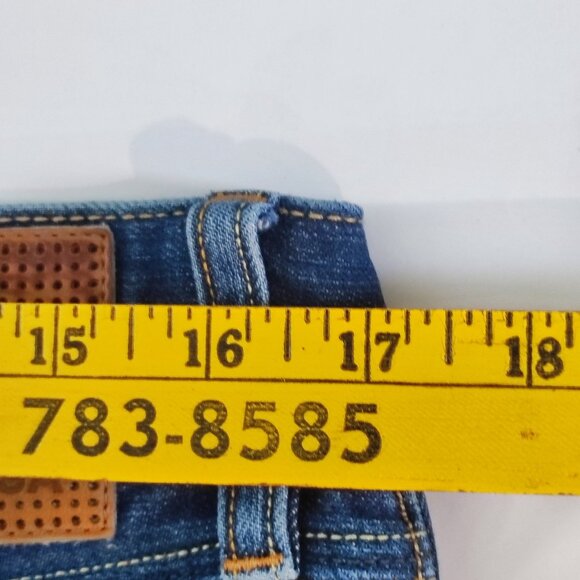 DC Worker Straight jeans dark washed blue men's size 34 - Picture 14 of 16